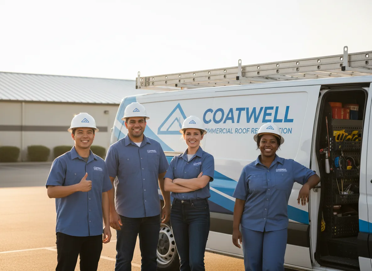 Commercial roof coating company in Hudson, CO